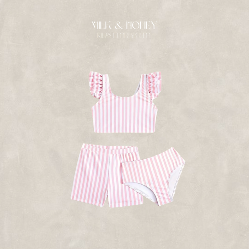 BlushTides 3 Piece Set Swimsuit