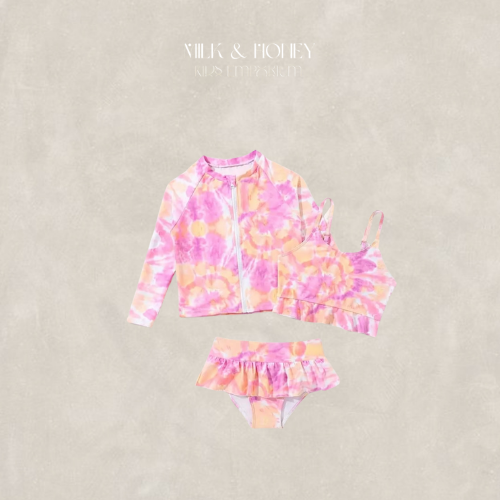 SunsetSwirl 3-Piece Swimsuit